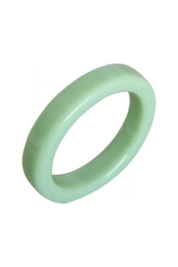 Minimalist Stacking Band-Ring Colorful Resin Rings Set Acrylic Thin Band-Ring Aesthetic Ring Valentine Day Gift Ornament