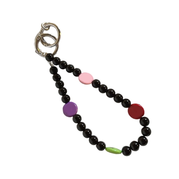 AOOOWER Mobile Case with Crossbody Strap & Beaded WristletFashionable Phone Case Lanyard