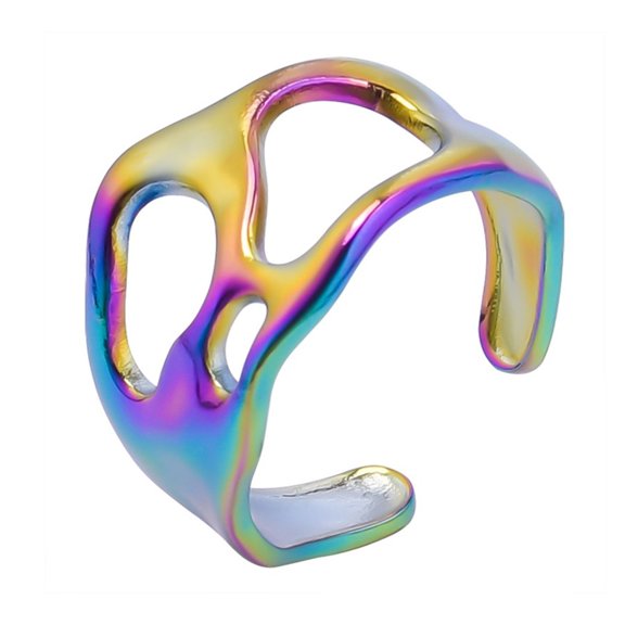 AOOOWER Modern Unisex Jewelry Everyday Wear Ring Suitable for Various Occasions