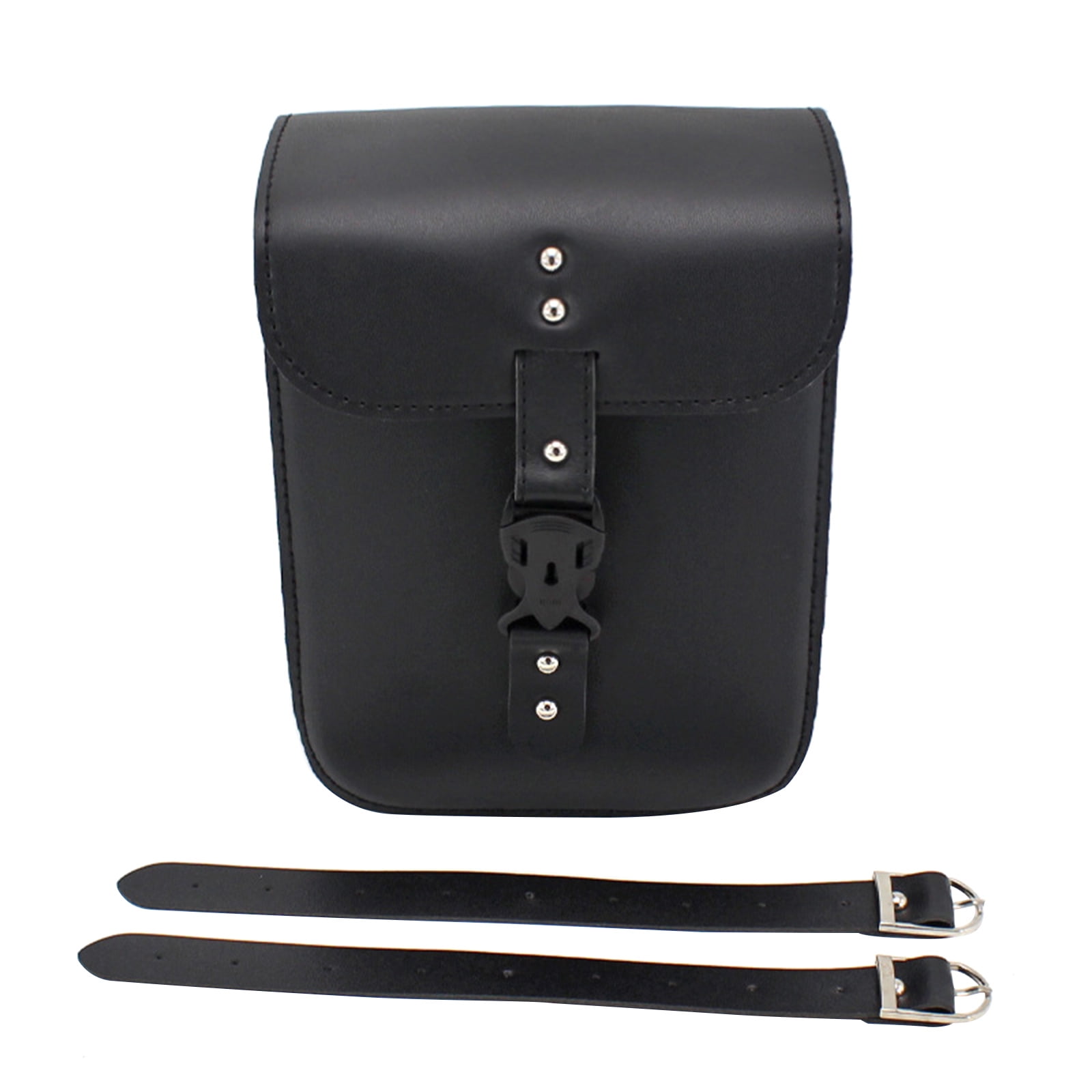 AOOOWER Motorcycle Saddlebags Waterproof Motorcycle Tool Bag PU Storage Pouch