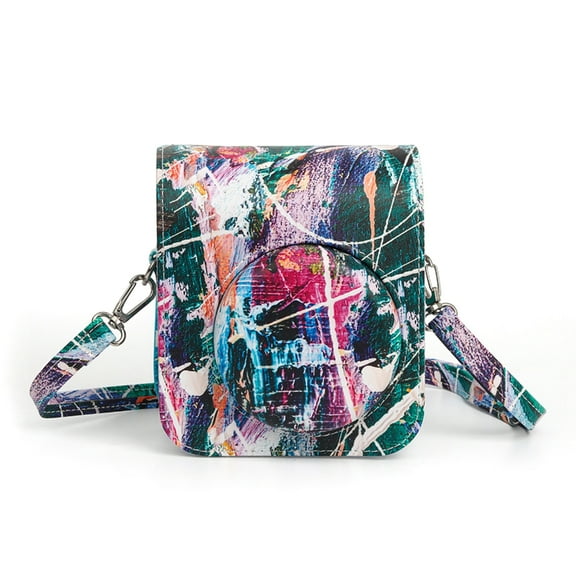 AOOOWER Multi-Functions Camera Bag Shoulder Camera Case Anti-shock Shoulder Bag Comfort Camera PU Bag for Mini12 Cameras
