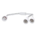 thumbnail image 1 of AOOOWER MultiDevice Extension Cord Waterproof Y-Splitter for Efy Permanent Light, 1 of 8