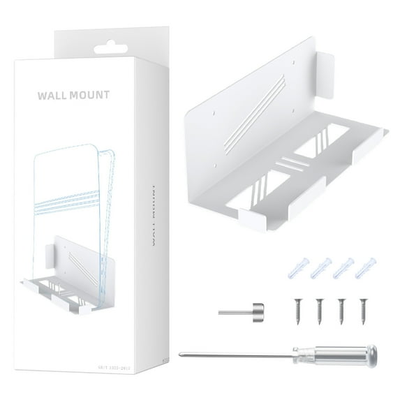 AOOOWER Multifunctional Space Optimizing Wall Mount Stand Bracket Holder Suitable for Consoles Secure & Stylish Storage Solution