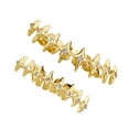 thumbnail image 1 of AOOOWER Multifuntional Rapper Star Grills for Upper and Lower Teeth Comfort Fit, 1 of 9