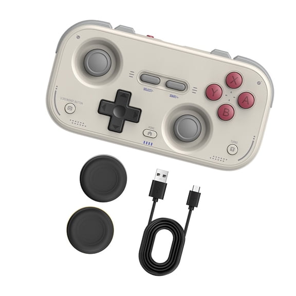 AOOOWER Multiple Platform Mini Controller for Fighting and Shoots Game Double Button