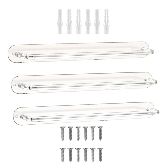 AOOOWER Multipurpose Hairband Display Rack Clear Hir Accessory Rack for Retail and Home