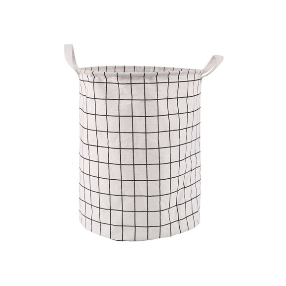 AOOOWER Multipurpose Storage Basket Craft of Fabric Materials for Organizing Laundry Toy Books and Clutters in Household