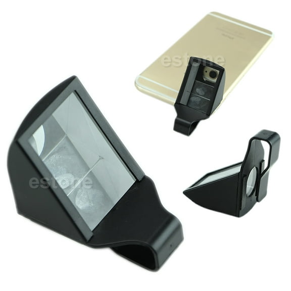 AOOOWER NEW Universal Cell Phone Periscope Clip Camera Corner Lens For Mobile Phone