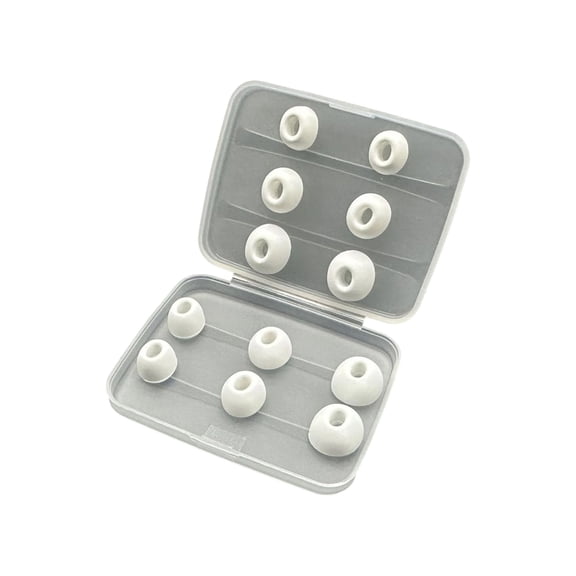 AOOOWER Noise Reducing Silicone Ear Tip 12Pcs Set Secure for /pro2 Active Lifestyles Easy Clean Material