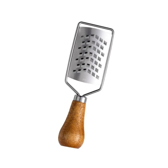 AOOOWER Nonslip Wood Handle Cheese Shredding Rustproof Steel Mini Vegetable Grater Tool