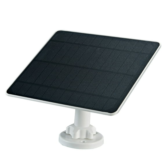 AOOOWER Outdoor Camera and Tablet Charging Solar Panel with Micro USB with Bracket