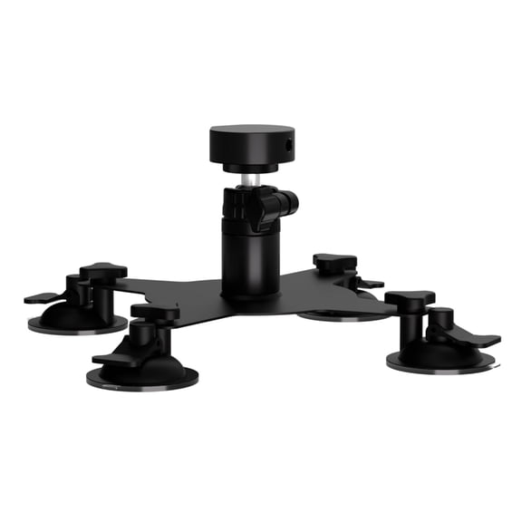 AOOOWER Outdoor Suction Cup Mounting Base Adjustable For Vehicle Glass Smooth Surfaces