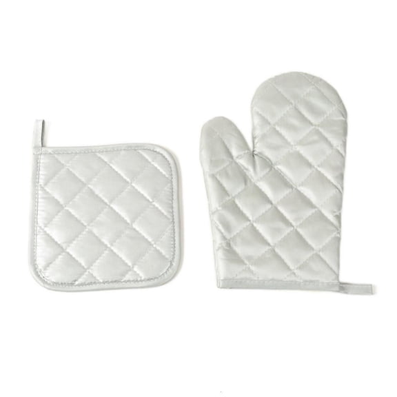 AOOOWER Oven Mitts And Pots Holder Trivet Mats Nonslip Grip Gloves For Baking Cooking BBQ Grilling Microwave