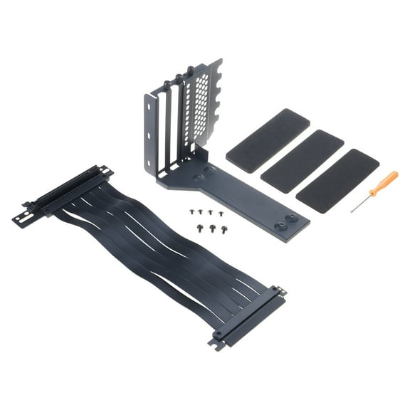 AOOOWER PCIE 3.0 4.0 x16 Universal Vertical GPU Holder Kit Riser ATX Matx Case Bracket