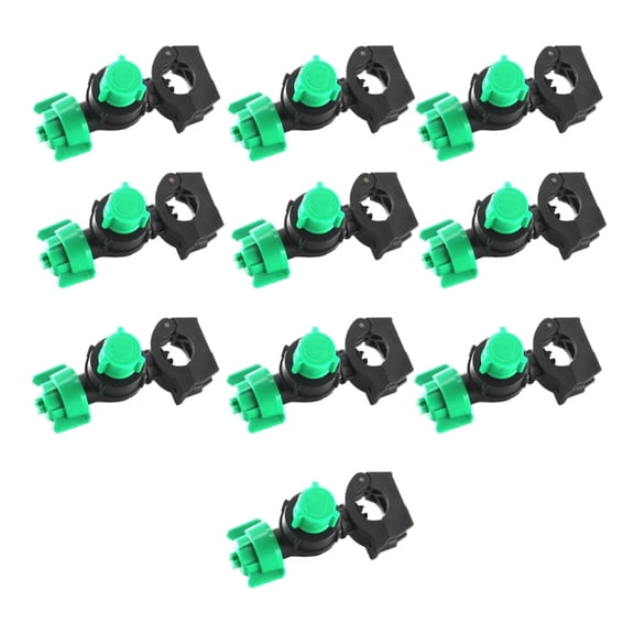 AOOOWER Pack of 10 Tractor Sprayer Nozzles High Efficiency Atomizing Agricultural Irrigation Accessories Fit for Farm Equipment