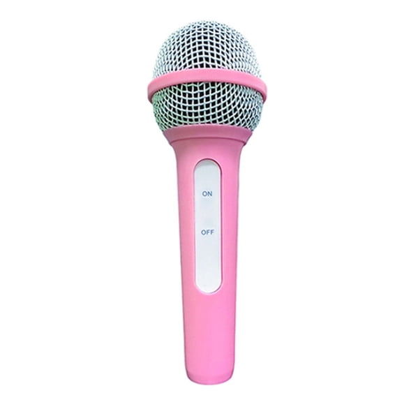 AOOOWER Party Practice Microphone Microphone Model Simulate Speech Model Toy Fake Microphone Karaoke Stage Costume Mic