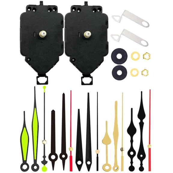 AOOOWER Pendulum Clock Movement Motor Hanger for Wall Clock Replacment Repair Accessory