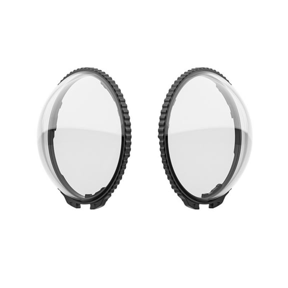 AOOOWER Permanent Against Scratch Lens Defender For Action Cameras Denial Black Edges Clear Picturing