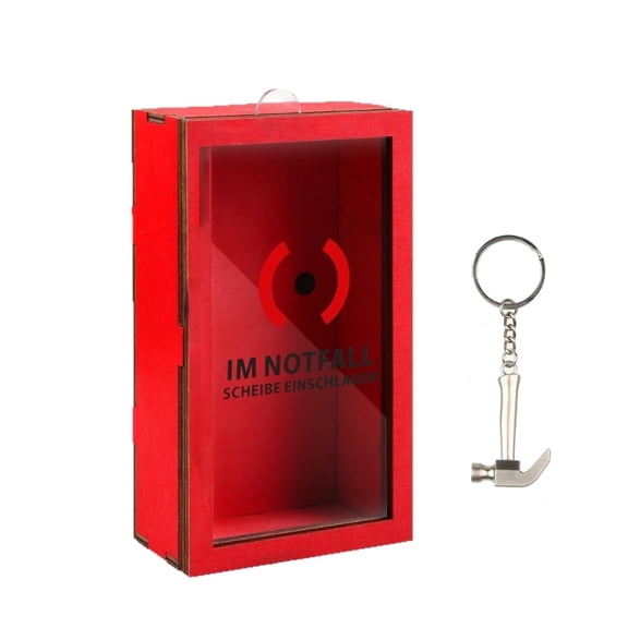 AOOOWER Personalizing Breakable Emergency Box with Hammer Creative Personalizing Gift Box For Birthdays Weddings Anniversaries