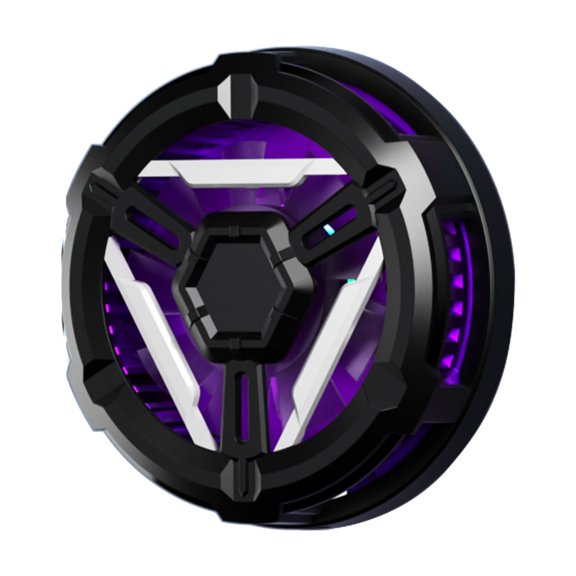 AOOOWER Phone Cooling Fan with Light for Game Live Low Noise Semiconductor Heat Sink Mobile Phone Cooling Fan