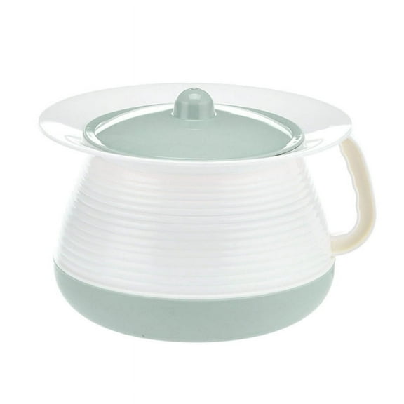 AOOOWER Plastic Child Potty with Handle and Lid Portable Handheld Spittoon Chamber Pot