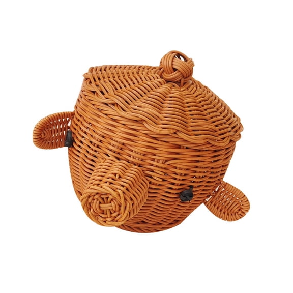 AOOOWER Playful Cartoon Themed Plastic Storage Bin Perfect For Organizing Small Items