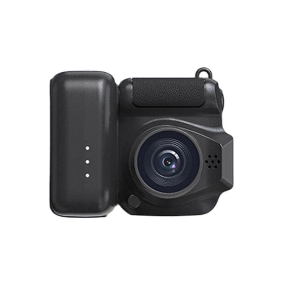 AOOOWER Pocket Sized Digital Camera 1080P Resolution 1.3in Screen with External Battery