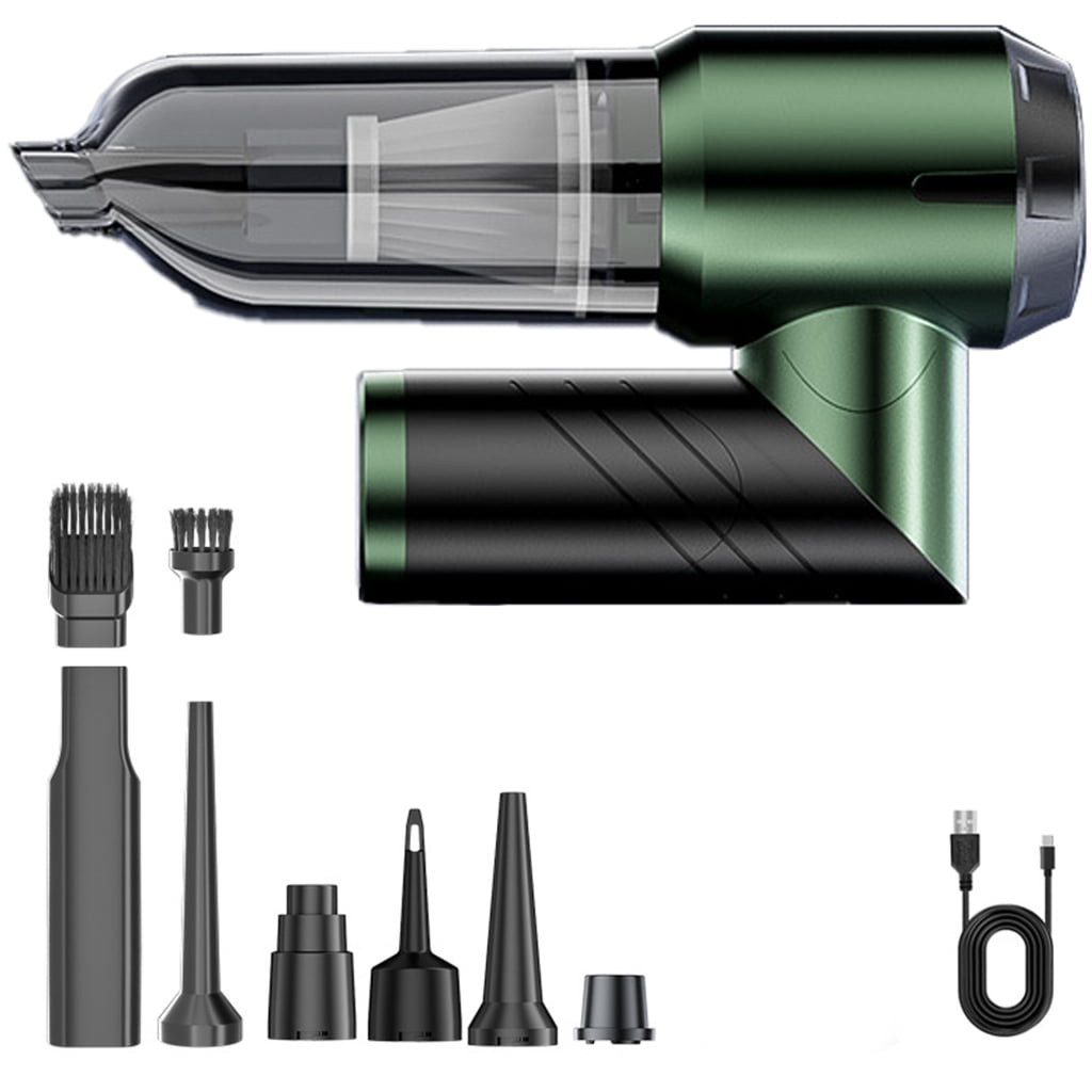 AOOOWER Portable Car Vacuum Cleaner Powerful Suction Rechargeable Fast Charging