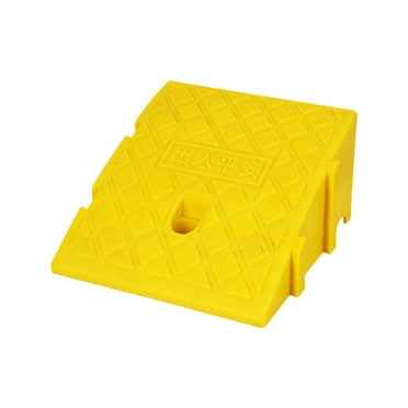 AOOOWER Portable Curb Ramp, Plastic Kerb Ramp Threshold Ramp For Lightweight Heavy Duty