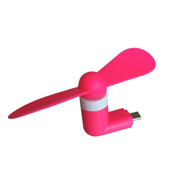 AOOOWER Portable Micro USB Cell Phone Mini Fan for Mobile Phone with OTG Function