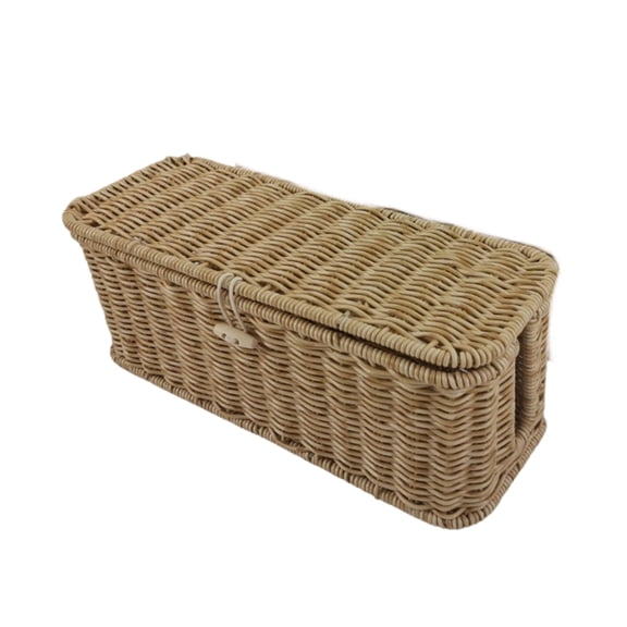 AOOOWER Portable PE Fabric Storage Crate With Flipping Top Design For Easy Access