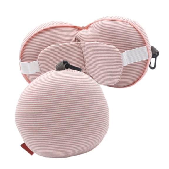 AOOOWER Portable PP Cotton Neck Rest With Detachable Eye Cover Convenient for Traveler