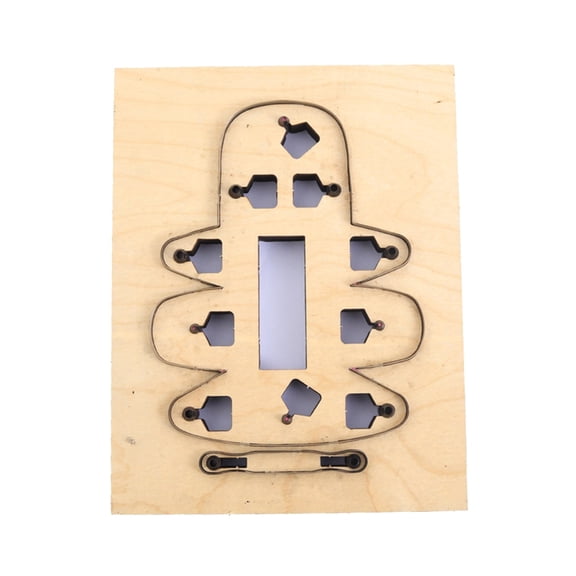 AOOOWER Portable Sturdy Leather Die for Creating Custom Coin Holders and Keychains