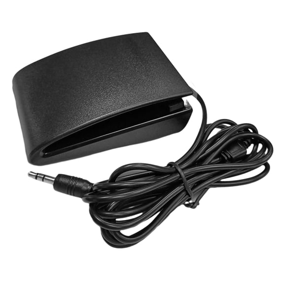 AOOOWER Portable Sustain Pedal Foot Pedal for MIDI Keyboards 3.5mm/6.5mm Connector