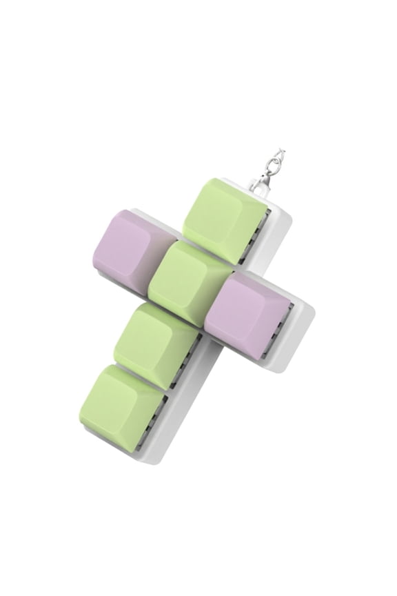 Portable Switches Tester Keychains With 6 Mechanical Switches for Typing Lover