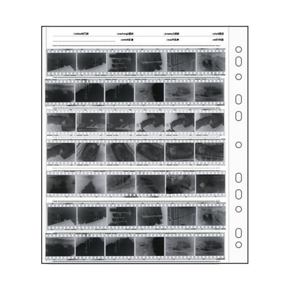 AOOOWER Practical Archival Storage Sheets 120 Negative Sleeve 135 Negative Page Preserve