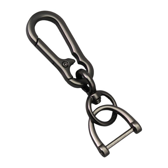 AOOOWER Practical Carabiner Hook Keychain With Swivel and Screwdriver Key Holder Accessory for Bags Handbags Business Use
