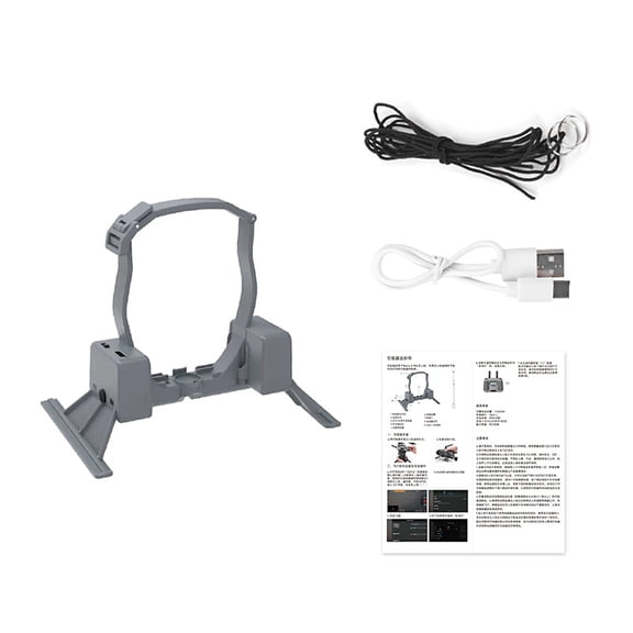 AOOOWER Precisions Payloads Delivery Air Dropping Thrower for 4 Drones Landing Gear and Long Release Mechanism