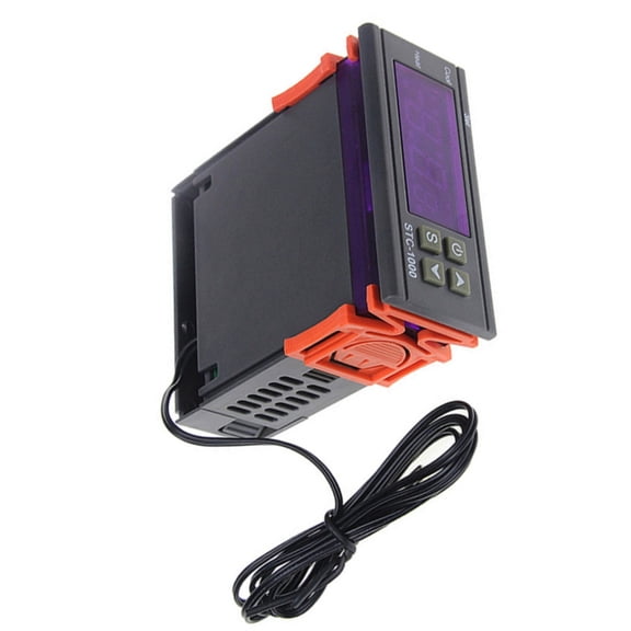 AOOOWER Precisions STC 1000 Digital Temperature Controller Temperature Regulator for DIY Computings Boards, ABS Casing