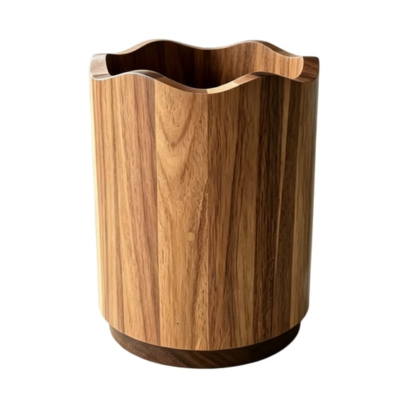 AOOOWER Premium Acacias Wood Kitchen Tool Holder Storage Box For Chopsticks Forks And Spoons