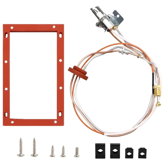 AOOOWER Premium Metal Gas Water Heater Igniters Set Easy Installation Pilots and Burners Assembly Replacement Part