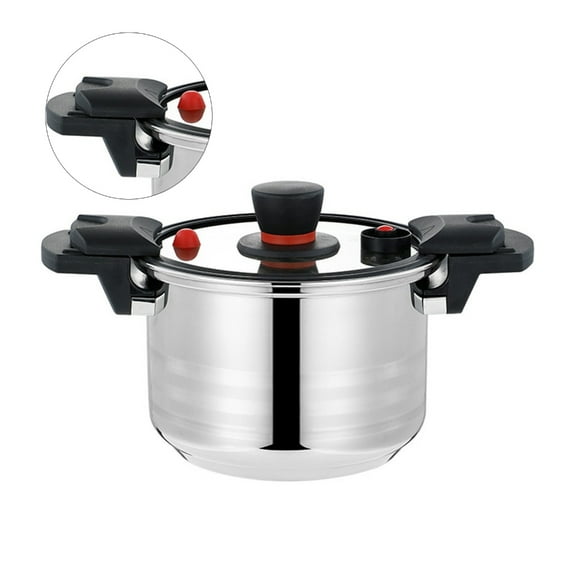 AOOOWER Pressure Cooker Large Capacity Safe Cooking Aluminum Stewing Jar