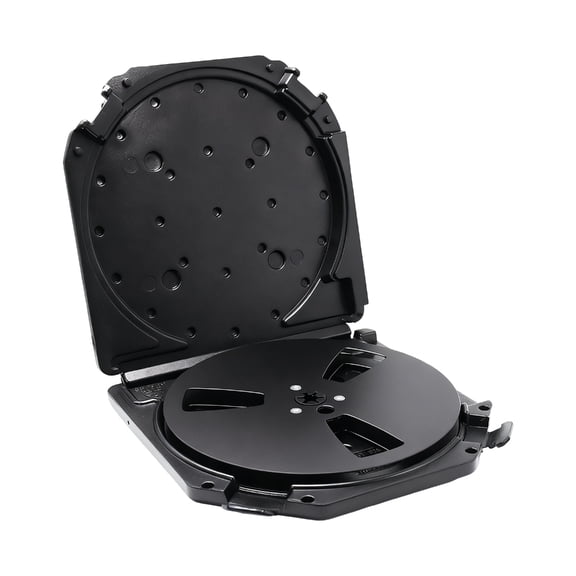 AOOOWER Professional Media Storage Container ABS Plastic Structure Safeguards Roll Recordings