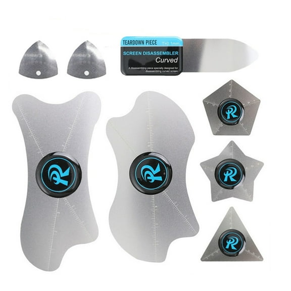 AOOOWER Professional Steel Curved Spudger Pry Blade Repair Opening Tool Tablet Screen Battery Opening Tool