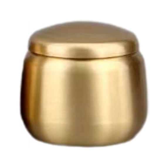 AOOOWER Pure Copper Incense Powder Jar Multipurpose Container Household Supplies
