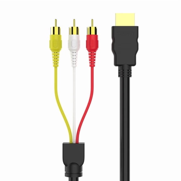 AOOOWER Quality 1.5M AV Cable Supports 1080p Resolution for Game Consoles Connecting
