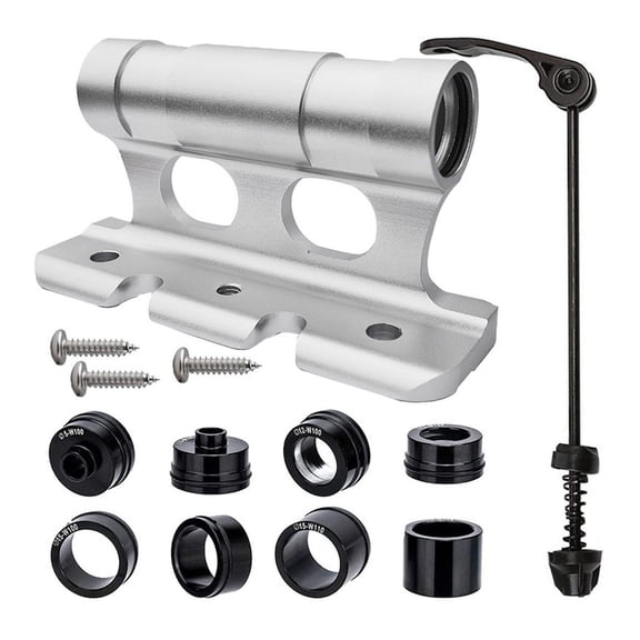 AOOOWER Quick Release Bicycles Front Fork Bracket Car Roof Rack Carrier Bike Holder