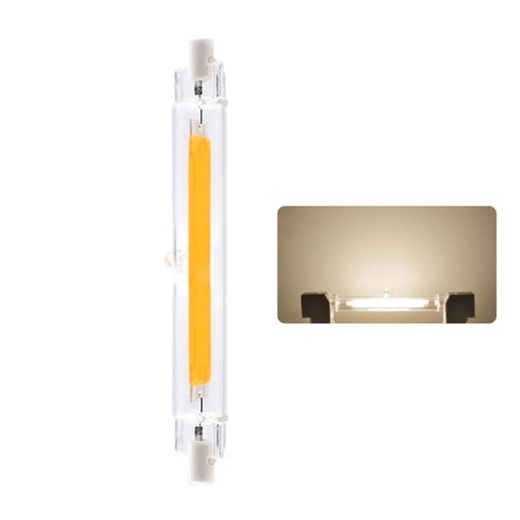 AOOOWER R7S 78mm 118mm LED Bulb 5W Double Ended LED Dimmable COBs Flood Light 110-140V