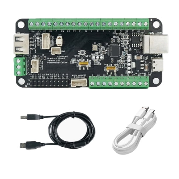 AOOOWER RP2040 DIY Fight Stick Hitbox Controller Board for Console/PC