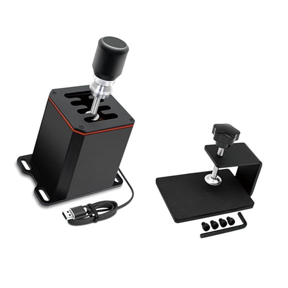 AOOOWER Racing Shifter for PC Racing Games Easy Installation Enhancing Gaming Experience
